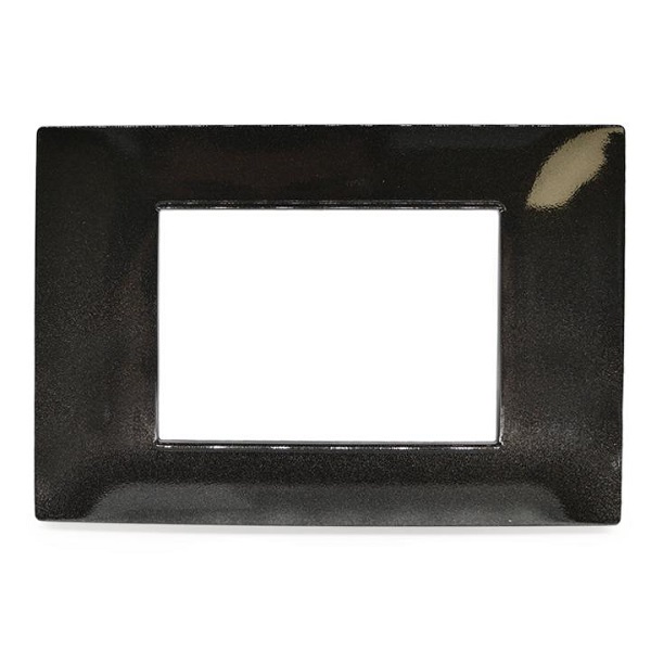 Placca 3m Tecnopolimero Nera Compatibile Plana